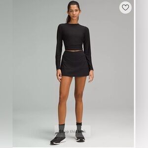 Lululemon Tennis Skirt - 6 - black